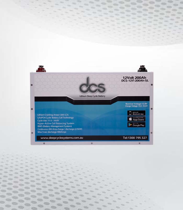 Lifepo4-Batterie 12V 200Ah