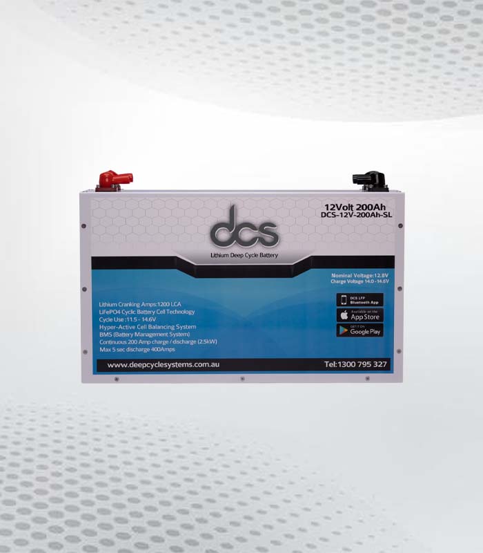 Batterie lithium-ion de 200 ampères -heure